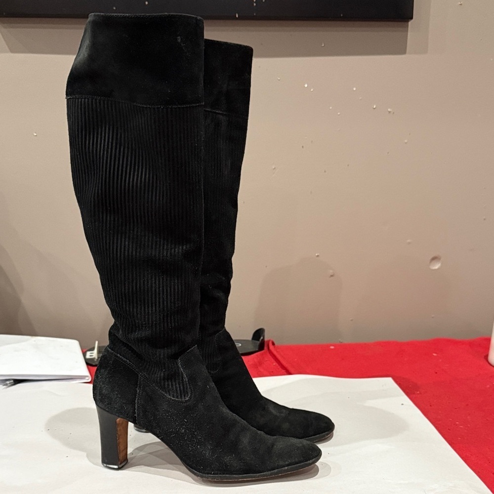 Lauren Ralph Lauren Black Heeled Boots